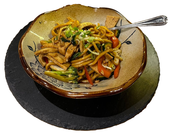 Gebratene Udon-Nudeln