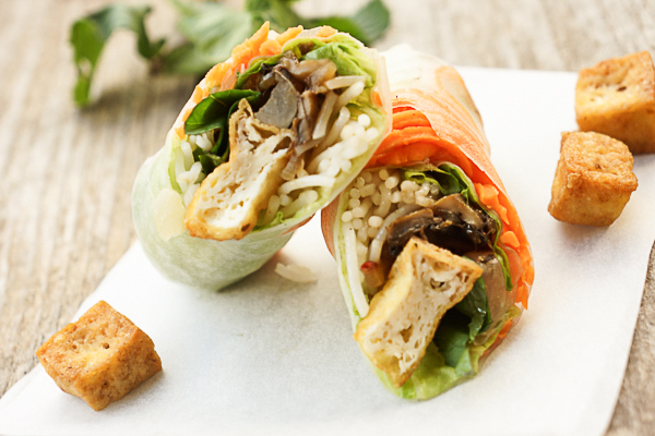 Goi cuon Chay (2 Stk. - vegetarisch)