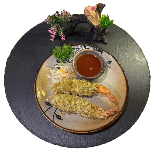 Tôm chiên Cốm
